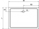   Cezares SMC 90180 TRAY-M-AH-180/90-35-W  1